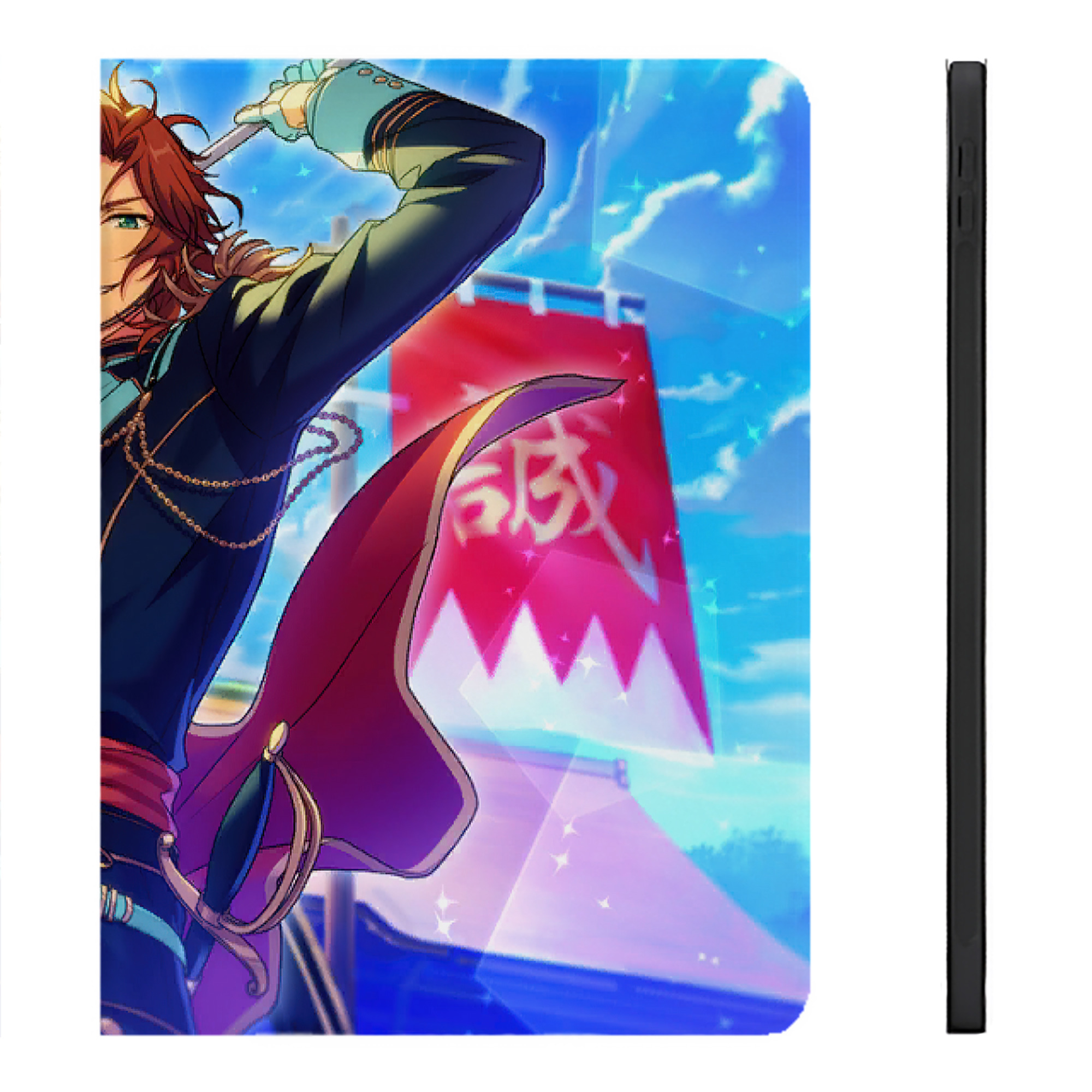 （画像用） あんさんぶるスターズ! Ensemble Stars IPadケース ペンホルダー付き ブックスタイルデザイン